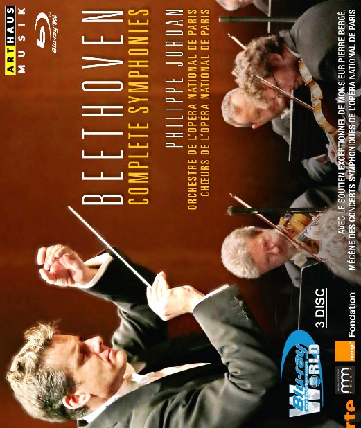 M1589.Ludwig van Beethoven Complete Symphonies 2014-2015  (2 DISC 25G 1 DISC 50G)
